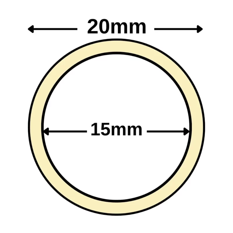 20x15mm ceramic tube