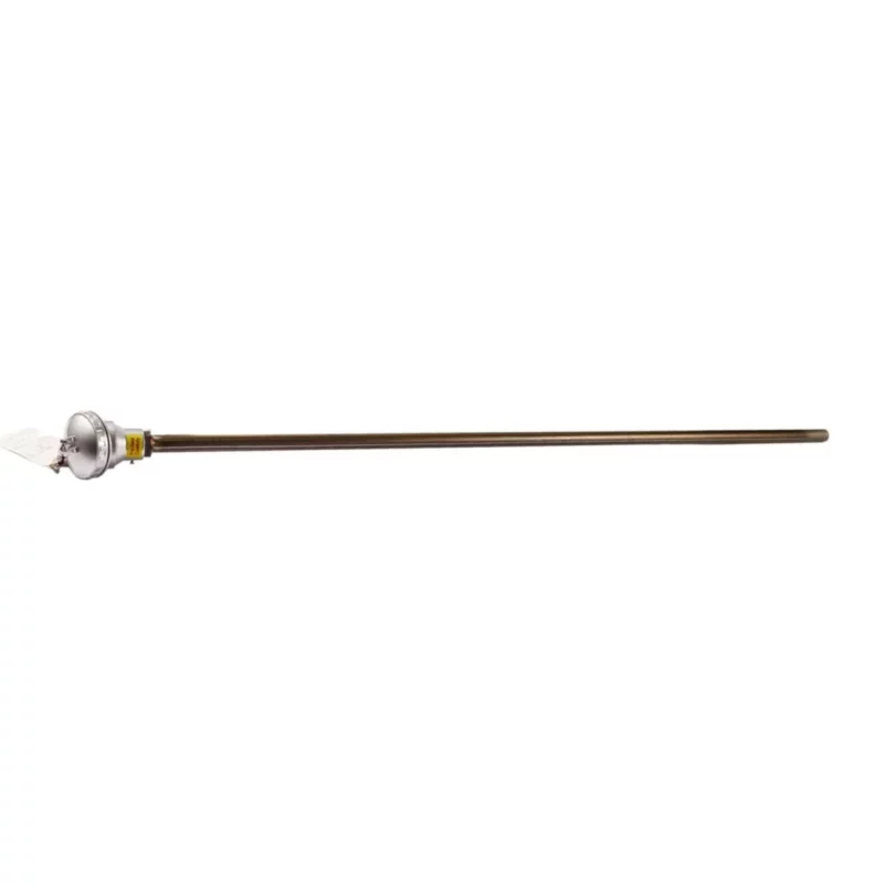 Base metal type k thermocouple with metal sheath