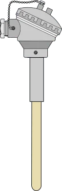 Ceramic Protection Sheath With Shank and Head