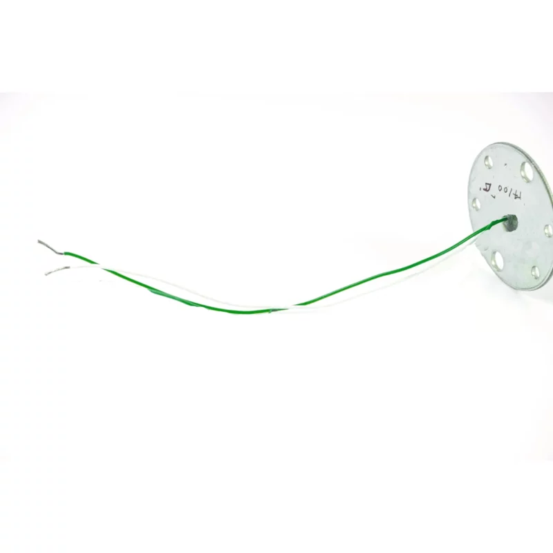 Mineral insulated type k thermocouple insert with a din plate