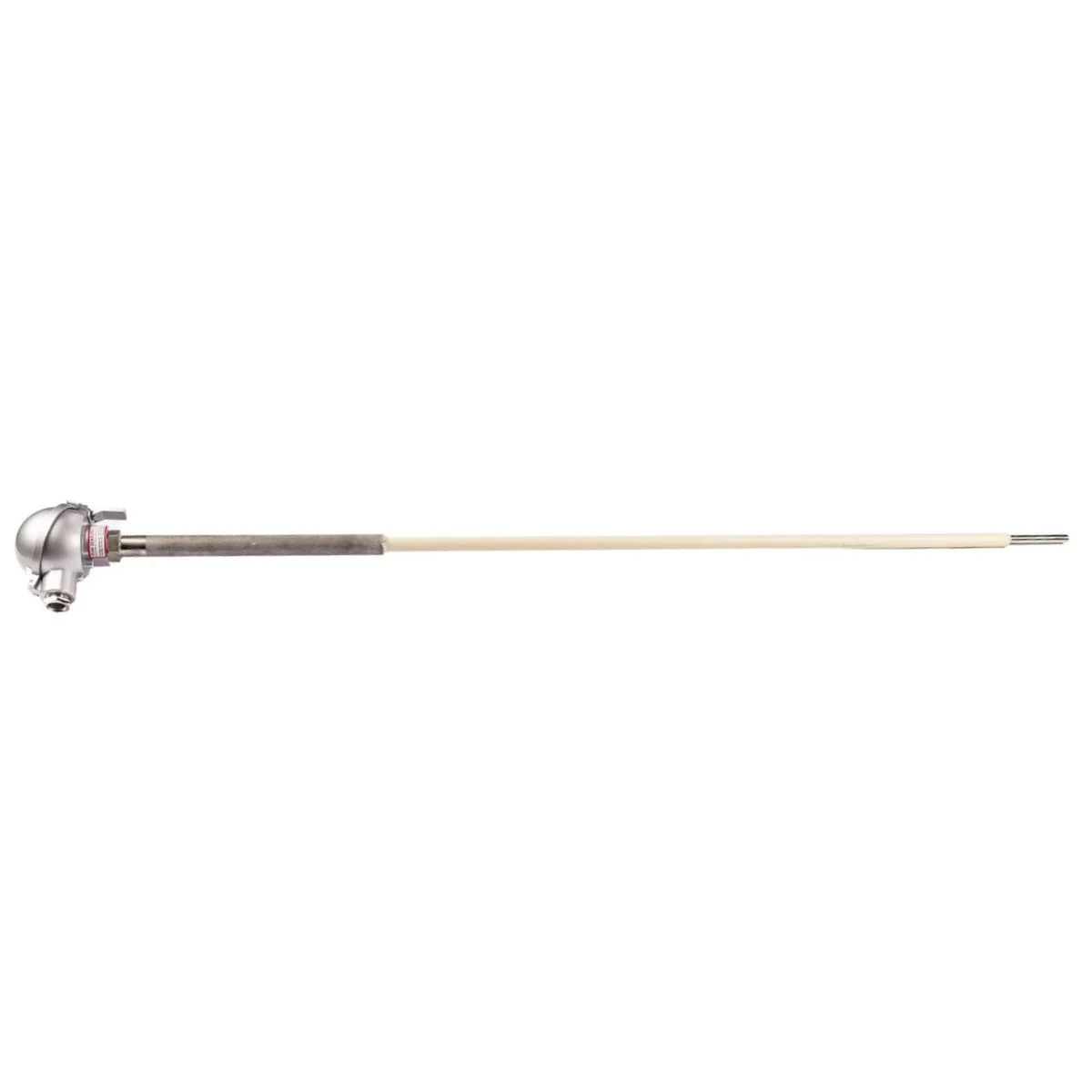 Rare metal thermocouple with platinum thimble