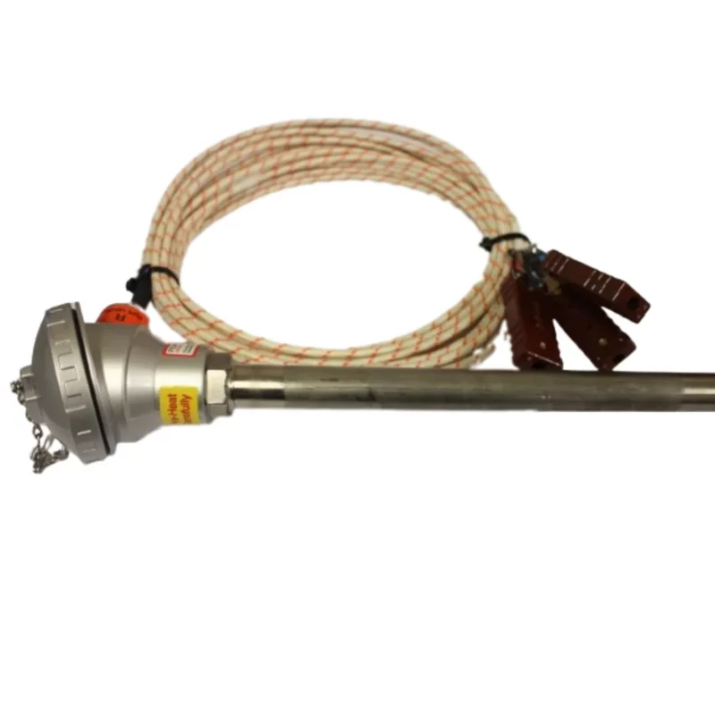 Rare metal thermocouple with a platinum thimble