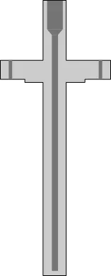 Solid Drilled Pocket with Flange
