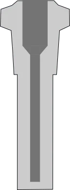 Solid Drilled Pocket—Weld In