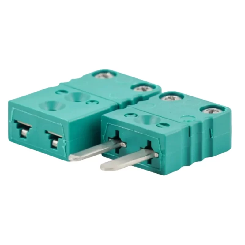 Type k mini thermocouple plugs and sockets