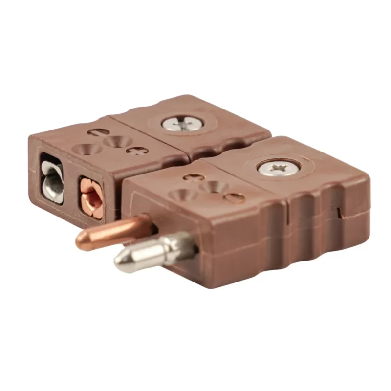 Type t standard thermocouple plugs and sockets